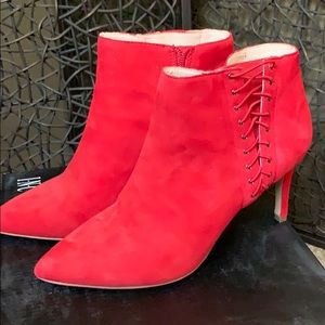 INC heeled bootie